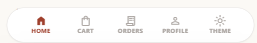 Main navigation bar